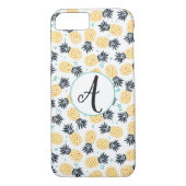 Monogram Pineapple Patroondraagtas Case-Mate iPhone Case (Achterkant)