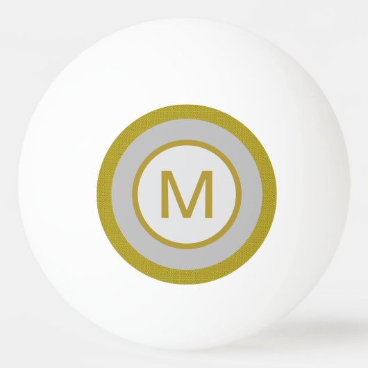Monogram Pingpongbal (Voorkant)