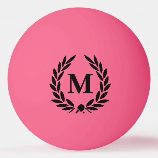 Monogram pingpongballen voor tafeltennis (Voorkant)