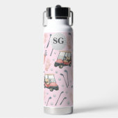 Monogram Pink Golf Gear  Waterfles (Voorkant)