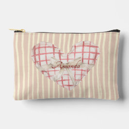 Monogram pinky retro hart Schattigee waterverf str Etui