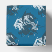 Monogram Pirate Ship & Anchor Cube Favor Box 6 Bedankdoosjes (Bovenkant)