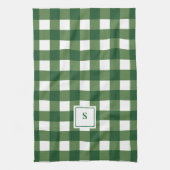 Monogram Plaid Gingham Theedoek (Verticaal)