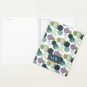 Monogram Plant geluk Collectie Succulent Pa Planner