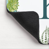 Monogram | Plant geluk | Geluk koopt Pl Muismat (Hoek)