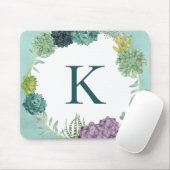 Monogram | Plant geluk | Geluk koopt Pl Muismat (Met muis)