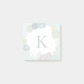 Monogram | Plant geluk | Geluk koopt Pl Post-it® Notes (Voorkant)
