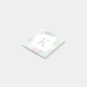 Monogram | Plant geluk | Geluk koopt Pl Post-it® Notes (Schuin)