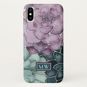 Monogram   Plant geluk   Groei Harvest Love Case-Mate iPhone Case