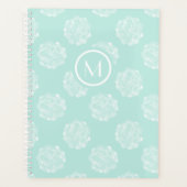 Monogram | Plant geluk | Pastel Succulent Patt Planner (Voorkant)