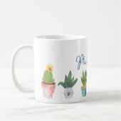 Monogram plant Mam Fun & Cute Potlood Planten Koffiemok (Links)