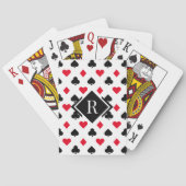 Monogram Poker Kaart Suit Pattern (Achterkant)