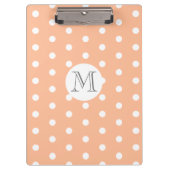 Monogram Polk-a-dot Klembord (Voorkant)