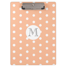 Monogram Polk-a-dot Klembord