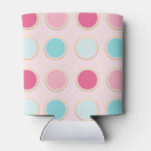 Monogram Polka Dot Blikjeskoeler (Achterkant)