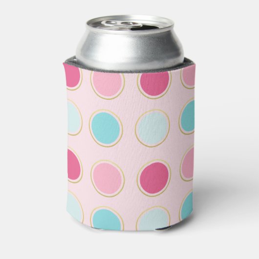 Monogram Polka Dot Blikjeskoeler (Blikje Achterkant)