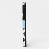 Monogram Polka Dot Volleyballen iPhone 5 Hoesje (Achterkant/links)