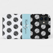 Monogram Polka Dot Volleyballen iPhone 5 Hoesje (Achterkant (horizontaal))