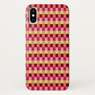 Monogram polka dots patroon Case-Mate iPhone case