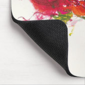 Monogram | Poppy on White Muismat (Hoek)