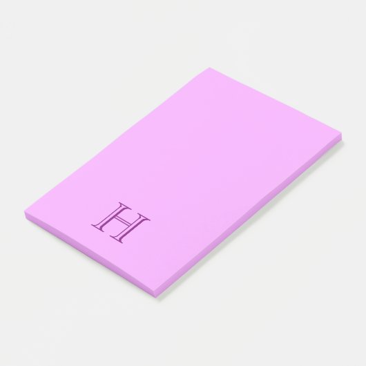 Monogram Post het Sticky Notities Post-it® Notes (Schuin)
