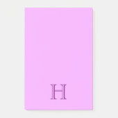Monogram Post het Sticky Notities Post-it® Notes (Voorkant)