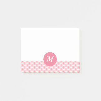 Monogram Post it Notes