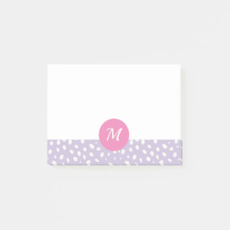 Monogram Post it Notes