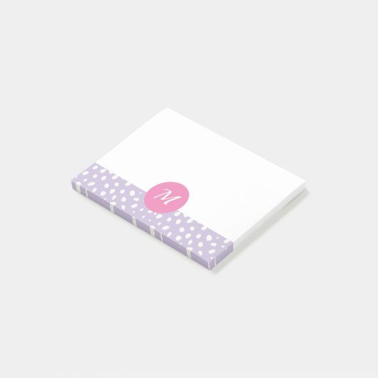 Monogram Post it Notes (Schuin)