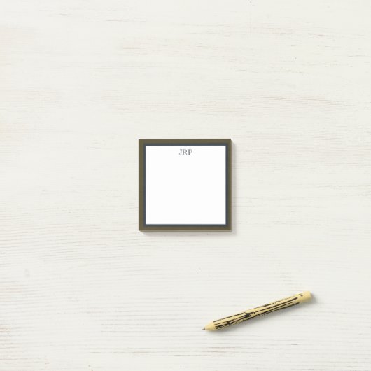 Monogram Post-it notities Post-it® Notes (Op bureau)