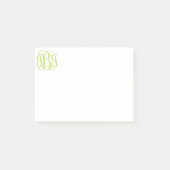 Monogram Post Post-it® Notes (Voorkant)