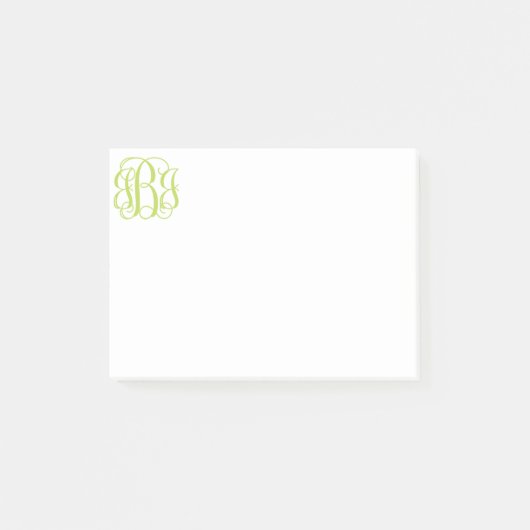 Monogram Post Post-it® Notes (Voorkant)