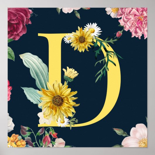 Monogram Poster (Voorkant)