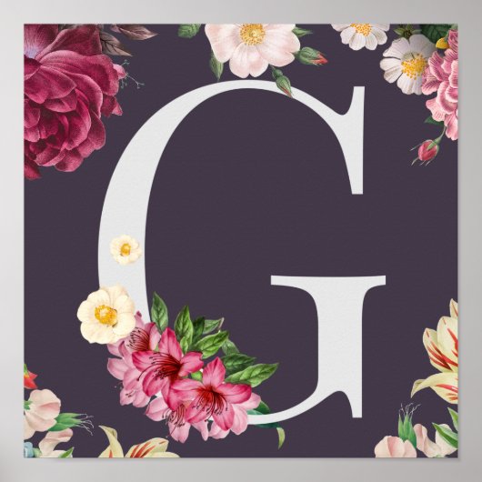 Monogram Poster (Voorkant)