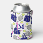 Monogram Preppy Tennis Navy Blikjeskoeler (Blikje Voorkant)