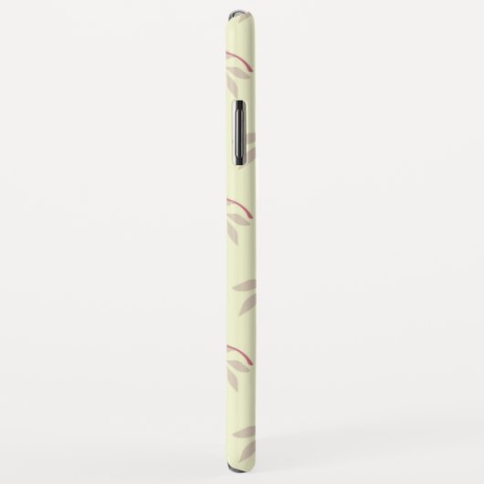 Monogram Pretty Rode Kers iPhone Case-Mate iPhone Case (Achterkant/rechts)
