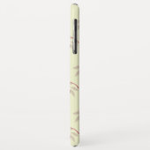 Monogram Pretty Rode Kers iPhone Case-Mate iPhone Case (Achterkant/links)