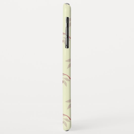 Monogram Pretty Rode Kers iPhone Case-Mate iPhone Case (Achterkant/links)