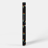Monogram Pride Rainbow LGBT Gay Queer One Love iPhone Hoesje (Rechterkant)