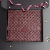 Monogram Primrose Art Nouveau Deco Tissuepapier