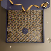 Monogram  Primrose Art Nouveau Deco Tissuepapier