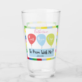Monogram Promposal Prom-ballonnen Glas