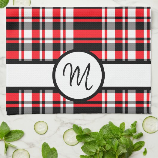 Monogram Pset Theedoek (Gevouwen)