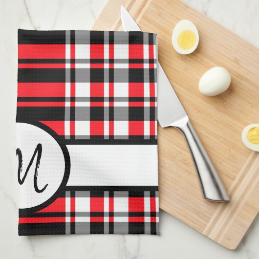 Monogram Pset Theedoek (Quarter Fold)