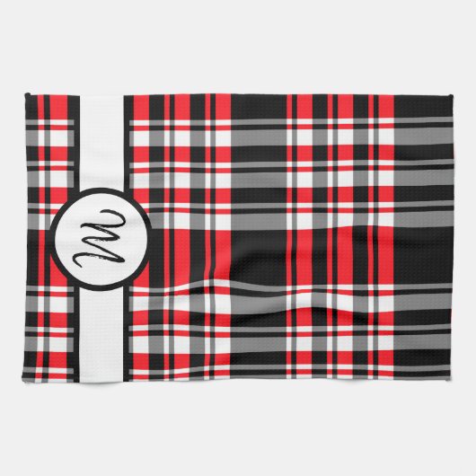 Monogram Pset Theedoek (Horizontaal)