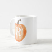Monogram Pumpkin Koffiemok (Voorkant links)