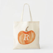 Monogram Pumpkin Tote Bag (Voorkant)