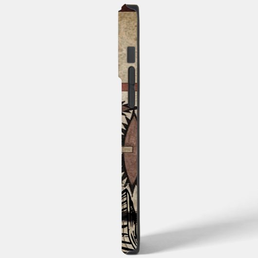 Monogram Punk geavanceerd telefoongeval met stuuri Case-Mate iPhone Case (Achterkant / Links)