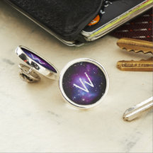 Monogram Purple Galaxy Cluster