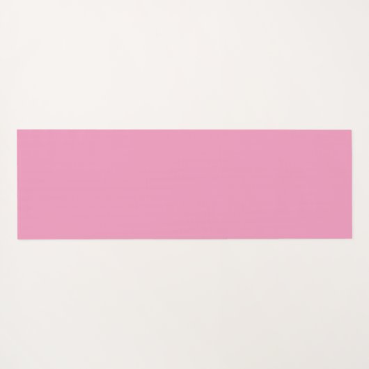 Monogram purple green floral pattern yogamat (Achterkant (horizontaal))